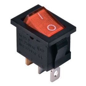 Переключатель TNSy KCD1-2-101N R/B с подсветкой красный (TNSy5500689)