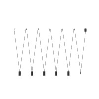 Подвесной светильник, люстра Nowodvorski 7825 More Eye GU10 5x10W IP20 черный