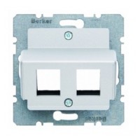 Накладка для модулей AMP, алюминий Berker B.3/B.7/K.1