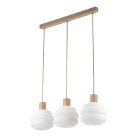 Підвісний світильник, люстра TK Lighting 11091 Melia E27 3x15W IP20 бежевий