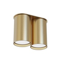 Точковий світильник Pikart 35335-3 LLP Double GU10 2x60W IP20 латунний