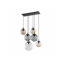 Підвісний світильник, люстра TK Lighting 4819 Esme E27 6x15W IP20 Чорний