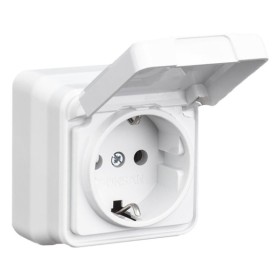 Розетка с з/к и крышкой Gunsan Misya