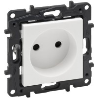 Розетка Legrand Niloe Step 16А 250В гвинтовий механізм біла (863119)