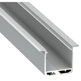 Профиль для светодиодной ленты Lumines inDILEDA серебро