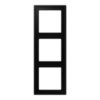 Рамка 3-постова Jung LS 990 LS983SWM чорна матова