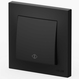 Выключатель ELBI VEGA черный мат 1-кл промежуточный ( 510-014800-214 )