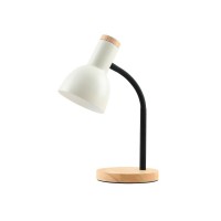 Настільна лампа Italux TB-37263-BG Senza E27 1x5W IP20 Біла