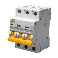 Автоматичний вимикач UEC SB-M8 3P 50A C 4,5кA (MCB45-3-050-C)