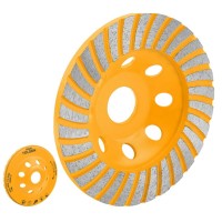 Шліфувальний алмазний турбо диск Tolsen 100x22,2мм (76680)