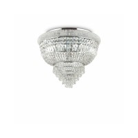 Люстра пристельова Ideal Lux Dubai pl6 cromo 207186