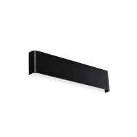 Бра, настінний світильник Ideal Lux 345185 Delta LED 1x14W 3000K 1550Lm IP20 чорний