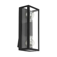 Уличный светильник Eglo 98273 Alamonte E27 2x60W IP44 черный