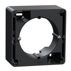 Установочная коробка наружного монтажа Schneider Electric Sedna Design черная SDD114901
