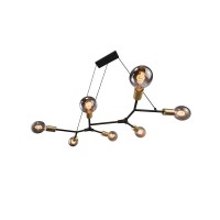 Подвесной светильник, люстра Nordlux 2010303003 Josefine E27 7x60W IP20 черный