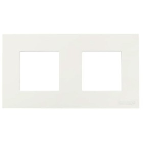 Двомісна рамка ABB Zenit 2CLA227210N1101 N2272.1 BL (білий)