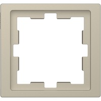 Одномісна рамка Schneider Electric D-Life MTN4010-6533 сахара