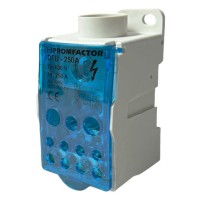 Распределительный клеммный блок Promfactor DTB250 690В 250A/12 контактов
