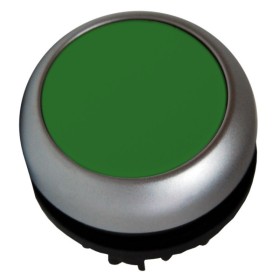 Зелена плоска кнопка Schrack MM216948 з підсвічуванням та фіксацією