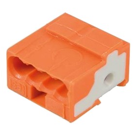 Розеточная клемма WAGO 243-723 оранжевая