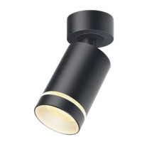 Світильник точкового освітлення без лампи Maxus Surface Downlight Base MR16 GU10 (чорний) MAX-SD-GU10-BL