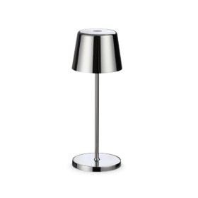 Вулична настільна лампа Ideal Lux 346922 Cute Tl Led 1x2.5W 2200K-2700K 190Lm IP65 Хром