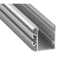 Профіль для світлодіодної стрічки Lumines UNICO срібло