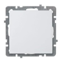 Вимикач Nilson Touran білий 1кл без рамки ( 24110401 )