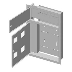 Цільнокорпусний поверховий щит, що вбудовується, Білмакс Б00030169 ЩЕ-8-02