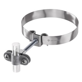 Трубний хомут для блискавкоприймача до труби Leo Lightman Ni (409133)