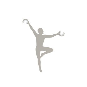 Декоративна ручка для регулювання кабелю Nowodvorski 11796 Acrobat світло-сіра