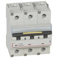 Ел.автомат DX³ 3П C 125A 16kA, Legrand