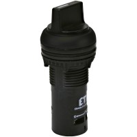 Моноблочний поворотний вимикач Eti ECS2S-N45-10 1NO 2-х позиційний 0-1 45° чорний (4771641)