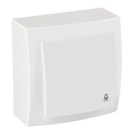 Вимикач Nilson Themis білий кнопка ( 26111012 )