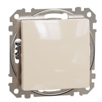 Перемикач Schneider Electric Sedna Design & Elements бежевий SDD112106