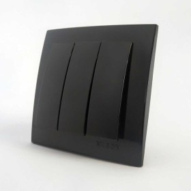 Вимикач Nilson Touran чорний 3кл ( 24221066 )