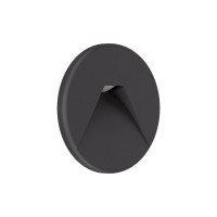 Світильник для підсвітки сходів/коридору Kloodi KDSL-RIKI R85 3W 3K 38D DG LED 210Lm IP44 антрацит