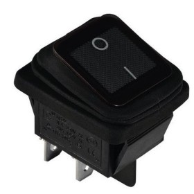 Перемикач TNSy KCD2-201W B/B IP54 чорний (TNSy5500803)