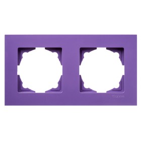 Рамка 2-местная Gunsan Eqona лиловая