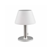 Вуличний світильник на сонячній батареї Goldlux 325457 Viola LED 4000K IP44 сріблястий