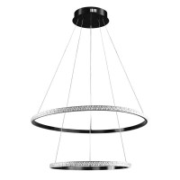 Люстра Goldlux 336736 Diana LED 2x44W 4000K 6200Lm IP20 черная