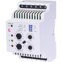 Двухрівневе реле контролю струму ETI 002471840 PRI-41 24V AC/DC (3 діапазони) (2x16A AC1)