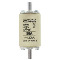 Запобіжник Аско-Укрем NH00 80A gG (A0050010014)