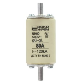 Запобіжник Аско-Укрем NH00 80A gG (A0050010014)