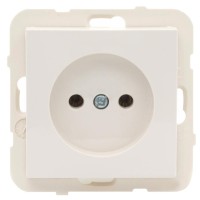 Розетка одинарна без з/к Logus 21121 TMF 16А 250В (бежевий)