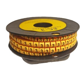 Маркер TNSy МК2 2,5-4мм² символ «3» 500шт (TNSy5502439)