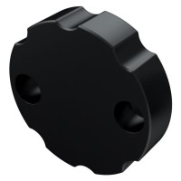 Заглушка Lumines для типу COSMO без отвору чорний