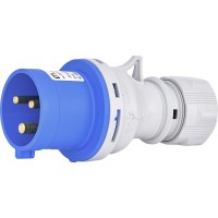 Кабельная силовая вилка ETI 004482019 EV-3232 IP44 (32A 230V 2P+PE)