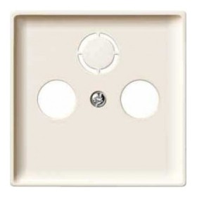 Центральная панель TV розетки антенная бежевая Merten, MTN294144