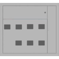Поверховий щит, що вбудовується Білмакс Б00029574 ЩЕЗО-7 ст.У